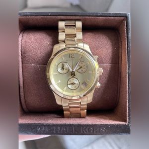 Michael Kors Women gold watch